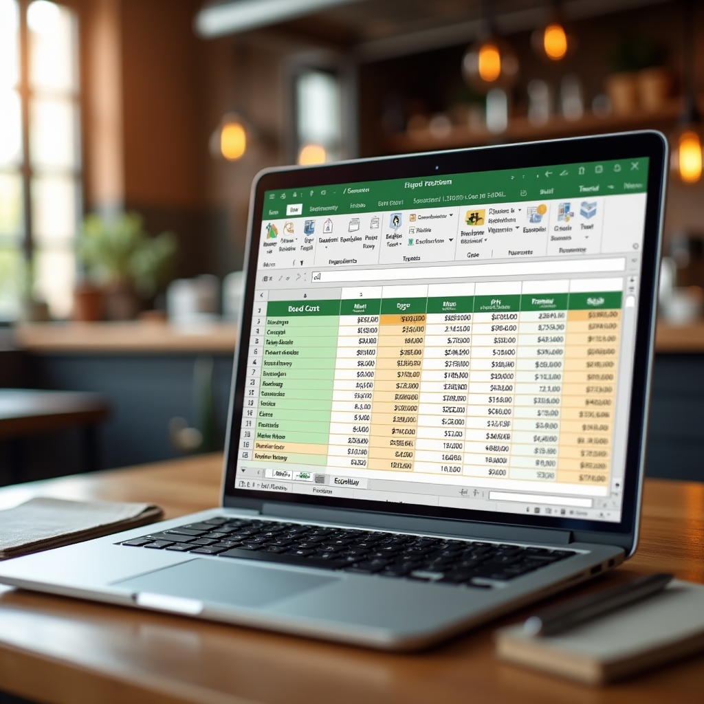 Foglio Excel precompilato per calcolo food cost e marginalità ristorante